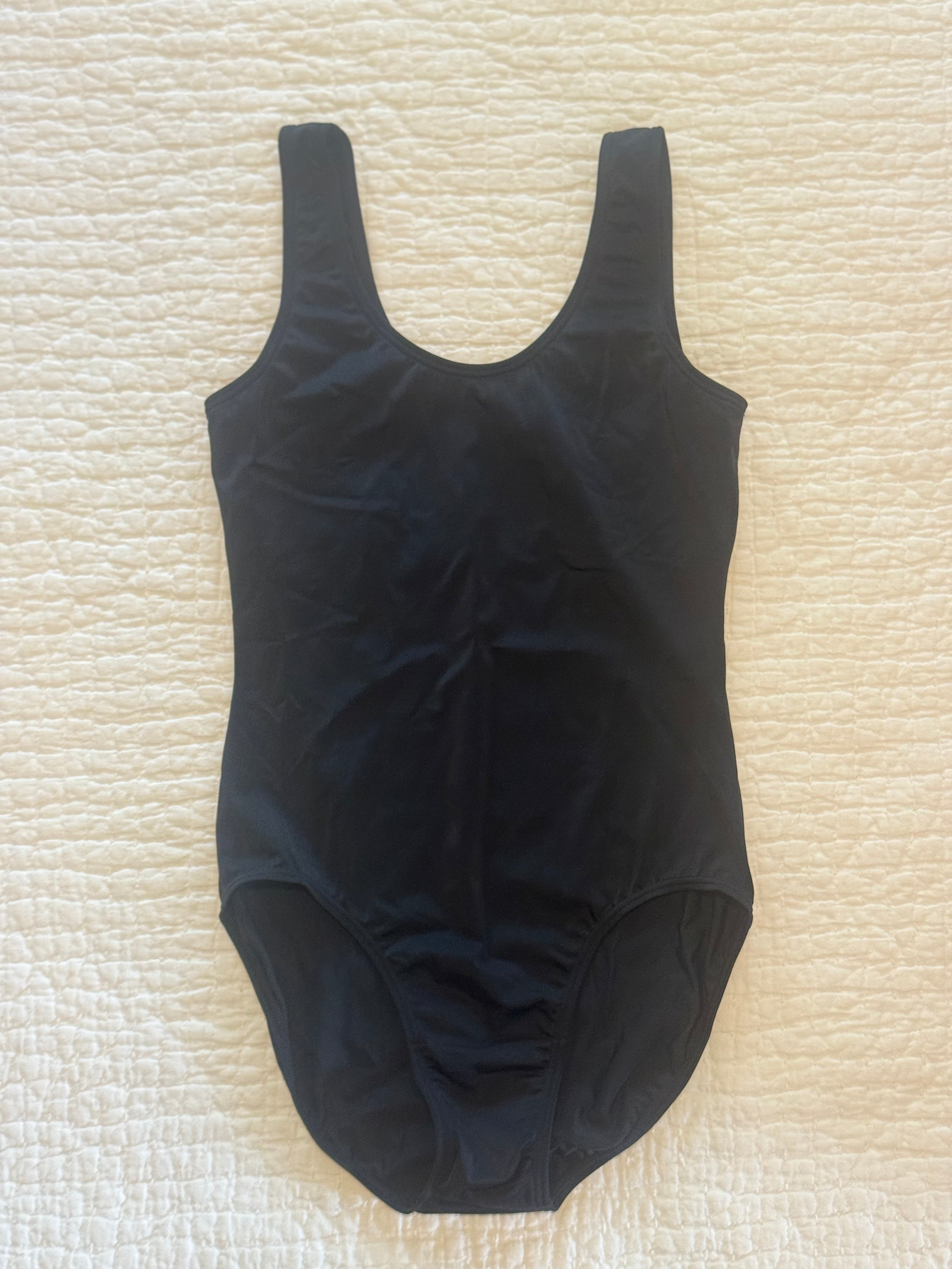 TBA Advanced Division Black Tank Leotard
