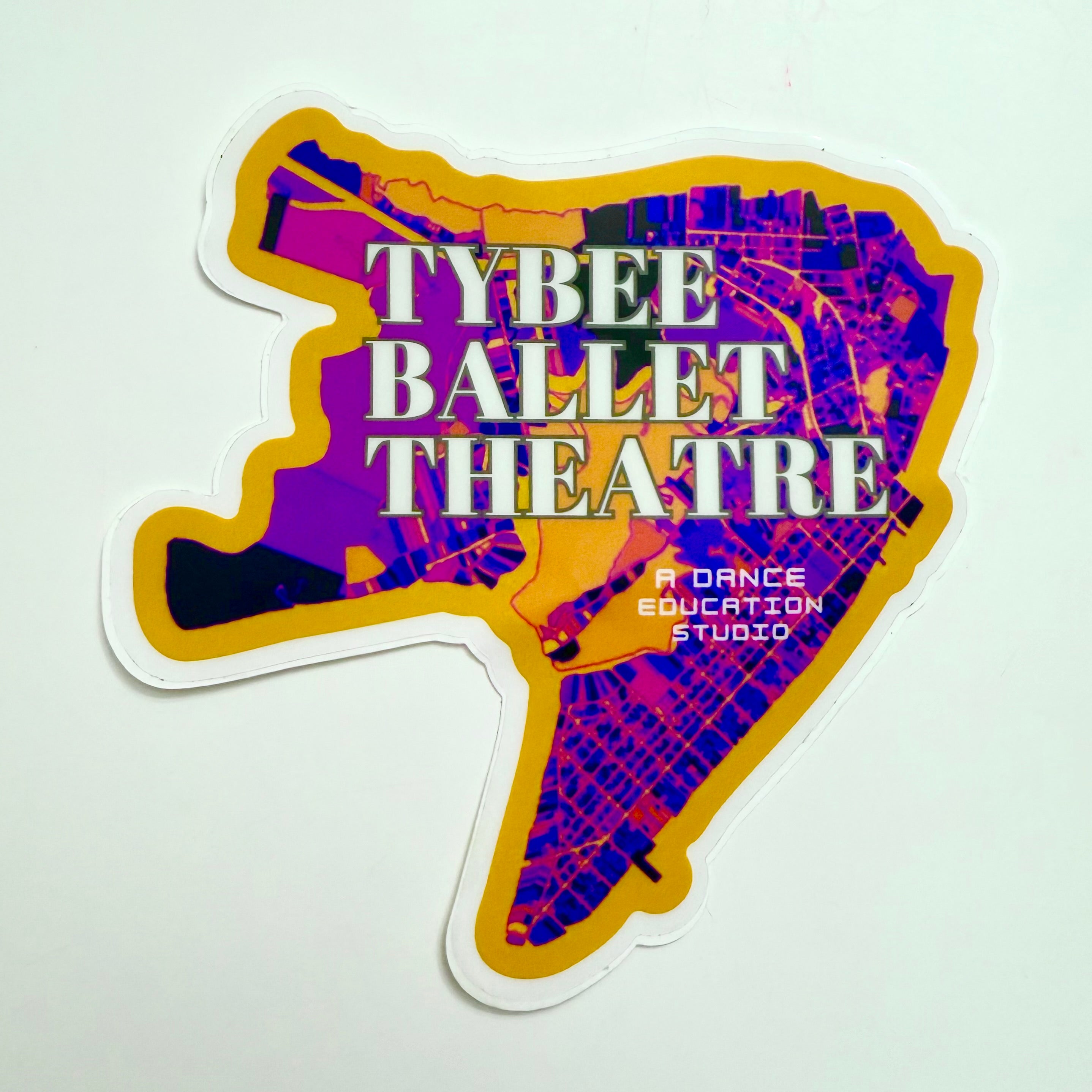 Tybee Ballet Theatre Island Sticker