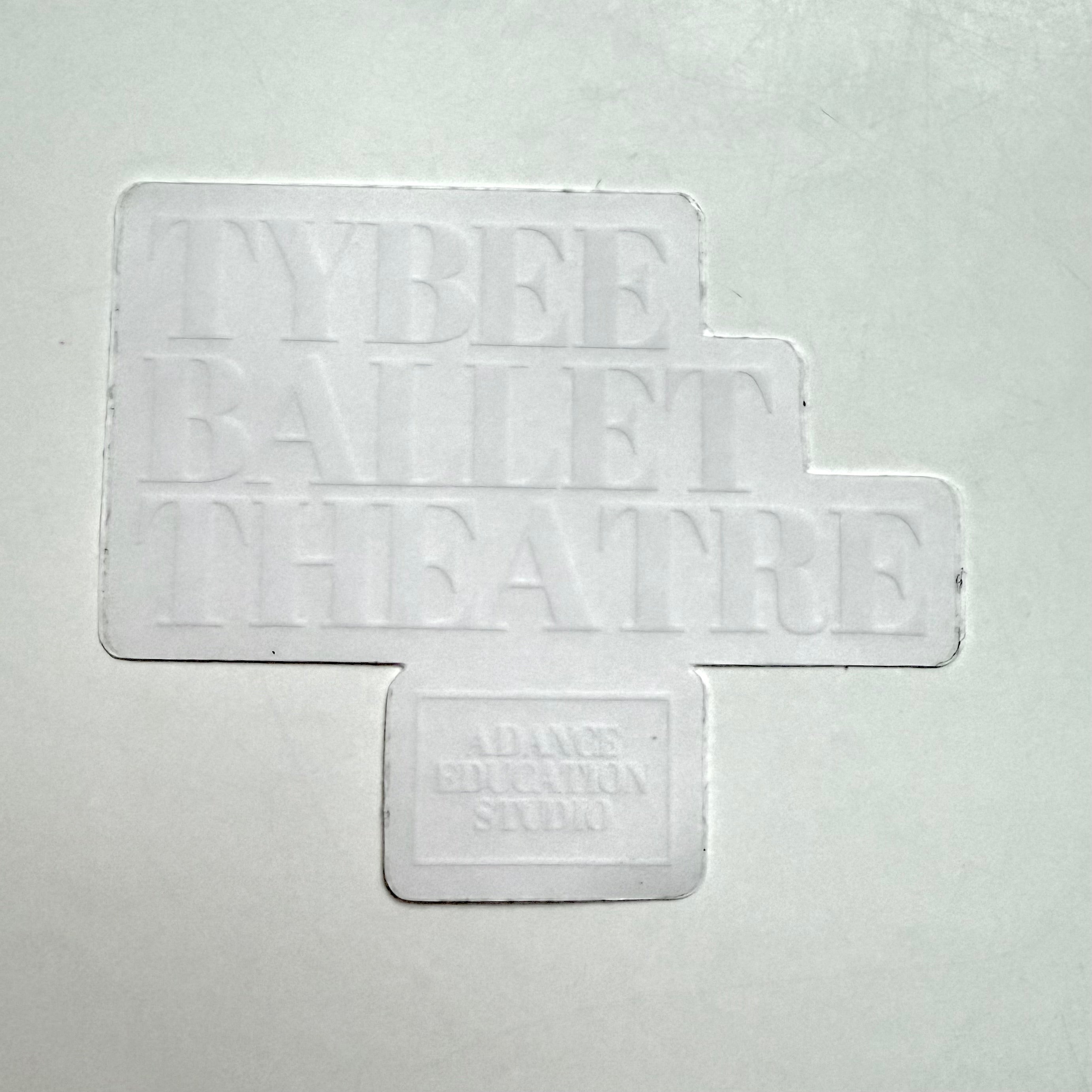 Tybee Ballet Theatre Logo Sticker