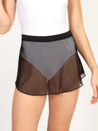 Suffolk Adult Mesh High-Low Skirt