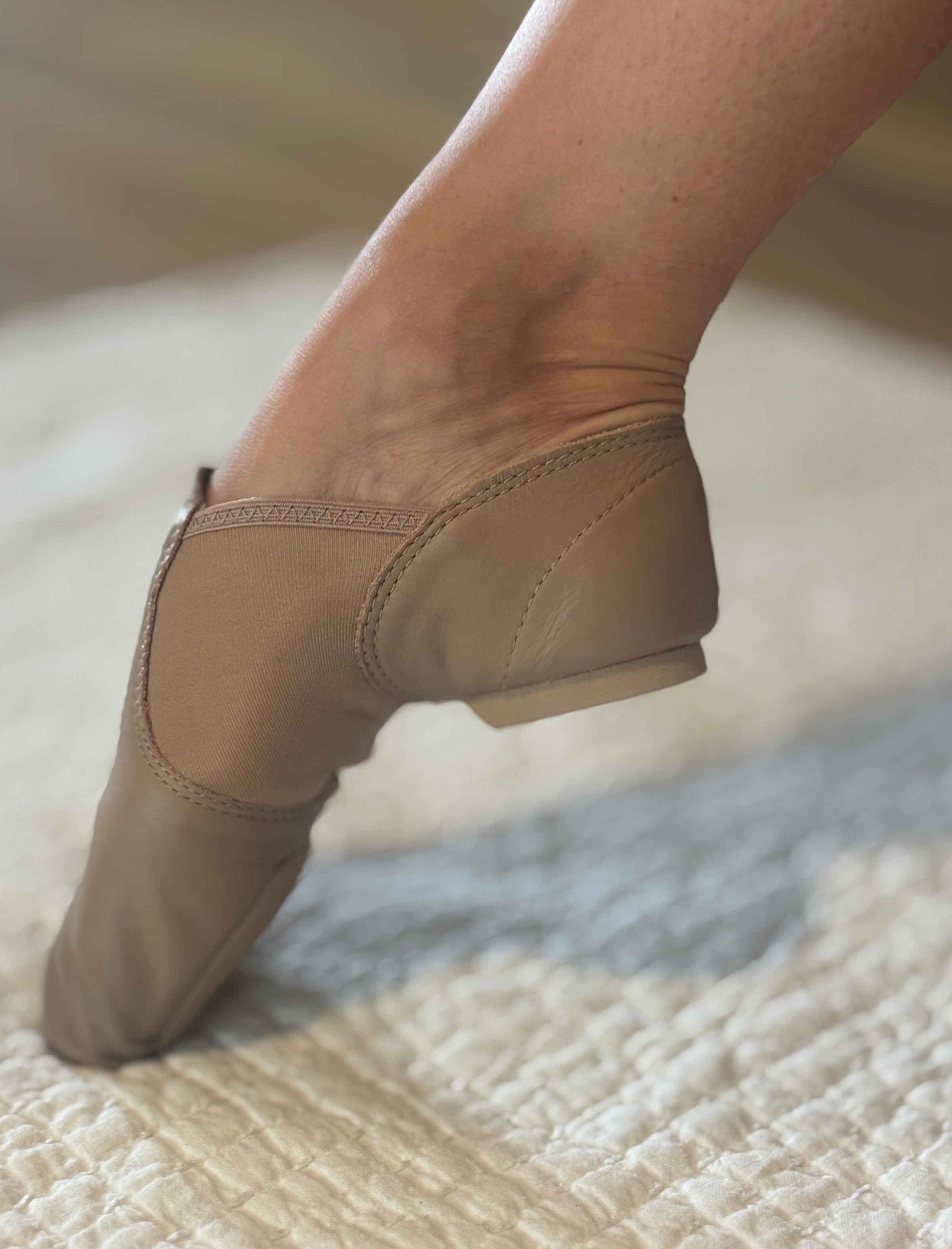 TBT Uniform Tan Jazz Shoe